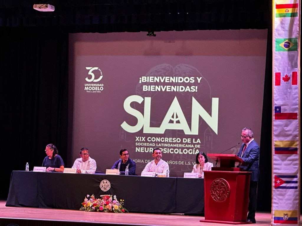 Inauguran el XIX Congreso de la Sociedad Latinoamericana de Neuropsicología, en la Universidad Modelo