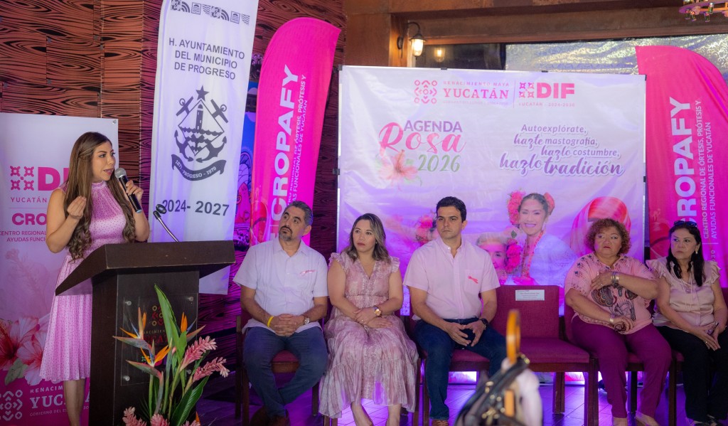 Llega a Progreso Agenda Rosa con apoyos para mujeres que enfrentaron el cáncer de mama