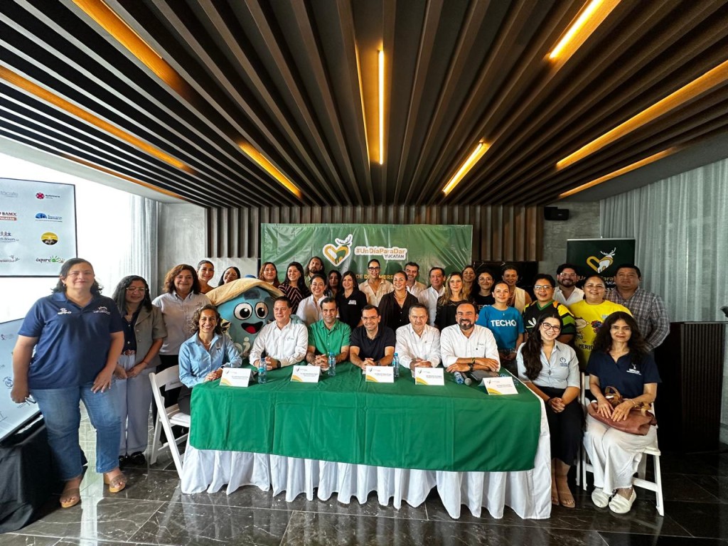 Presentan la campaña “Un Día Para Dar Yucatán 2026”: La cita que unirá a Yucatán este 1 de diciembre