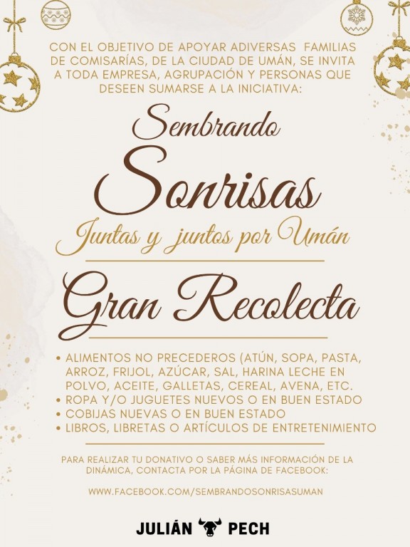 Arranca la campaña Sembrando Sonrisas