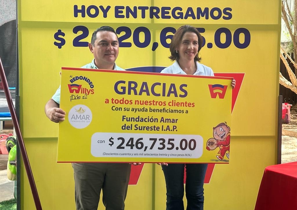 Súper Willys entregó más de 2 millones de pesos a 9 asociaciones