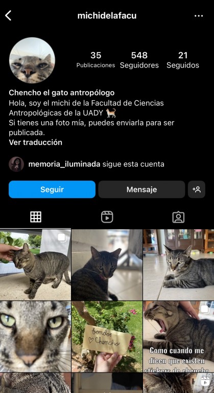 “Chencho” fue la primera mascota del Campus de la UADY