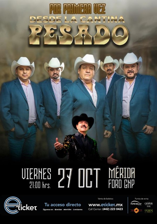 Grupo pesado ya está en Mérida