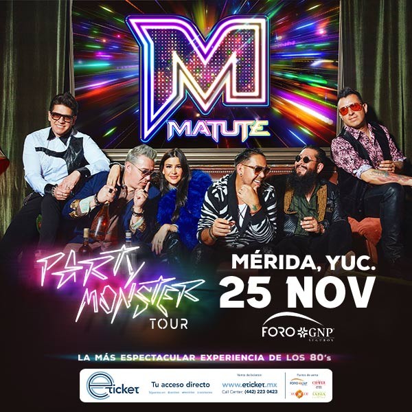 Vive lo mejor de los 80’s con matute este 25 de noviembre
