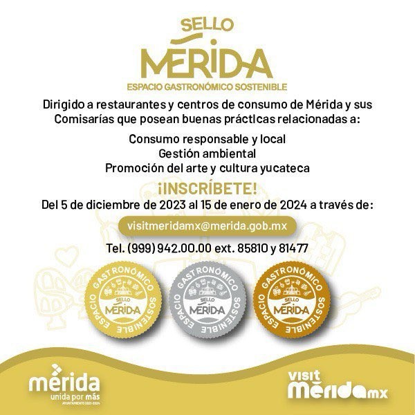 El ayuntamiento de mérida reconocerá a restaurantes con buenas practicas