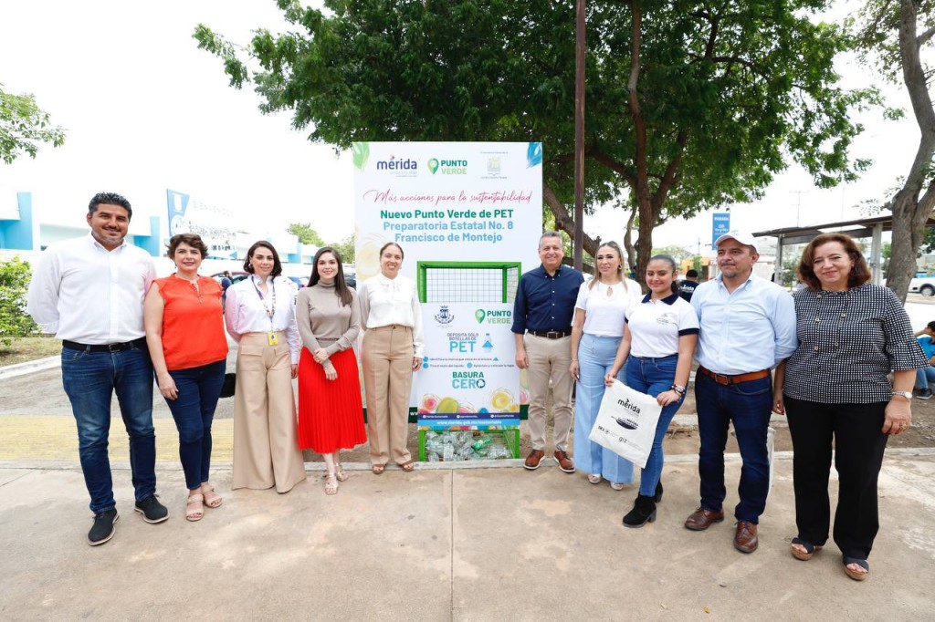 Mérida reúne 216 puntos verdes en los distintos puntos cardinales