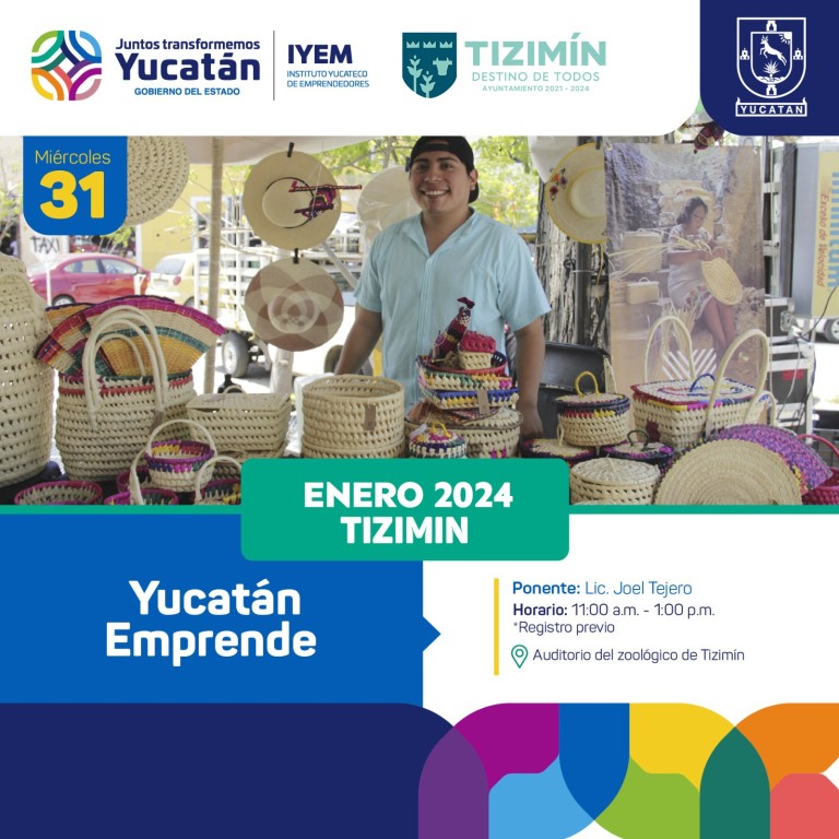 Convocan a emprendedores de Tizimín para ser capacitados