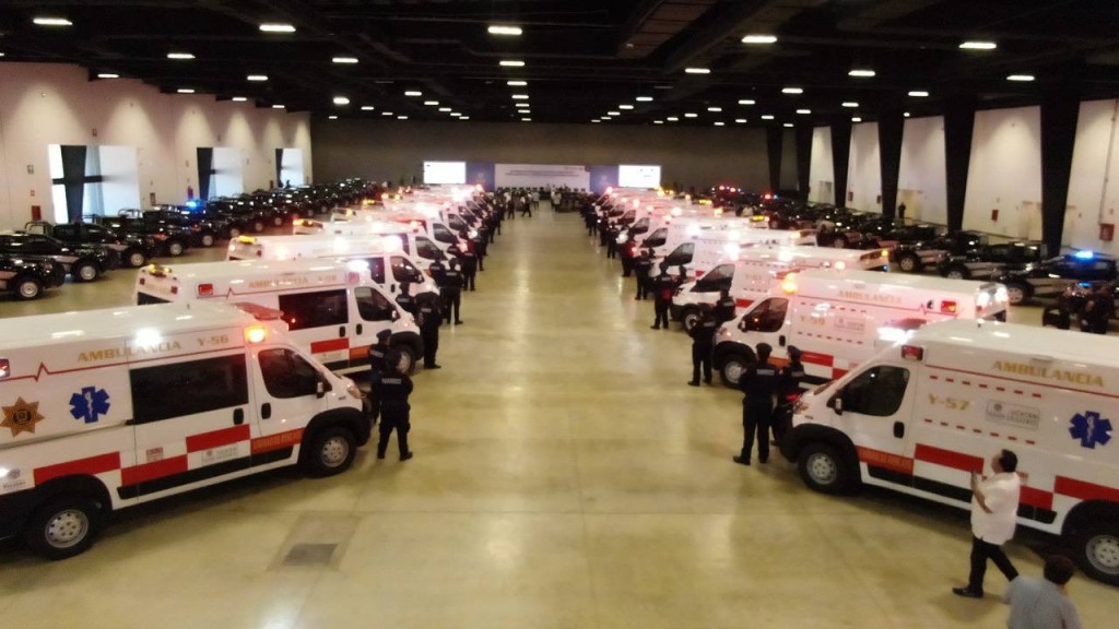 Gobierno de Mauricio Vila Dosal refuerza la seguridad de Yucatán con más patrullas en el interior del estado y ambulancias para reforzar labores de la SSP