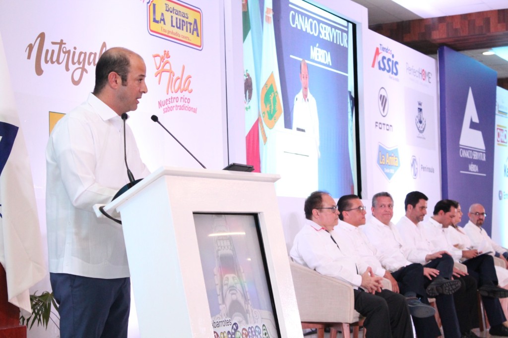CANACO SERVYTUR reitera su apoyo y respaldo a los órganos electorales: Levy Abraham Macari.