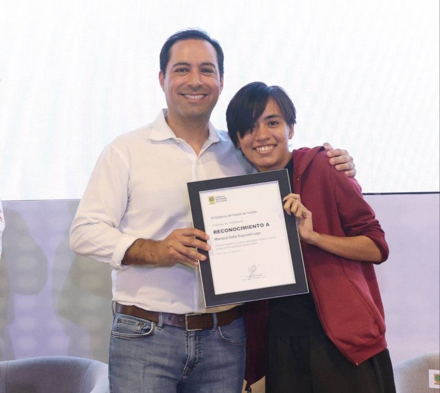 Reconoce el Gobernador Mauricio Vila Dosal esfuerzo de universitarias yucatecas que estudian carreras en Ciencias, Tecnología, Ingeniería y Matemáticas con apoyo del Gobierno del Estado