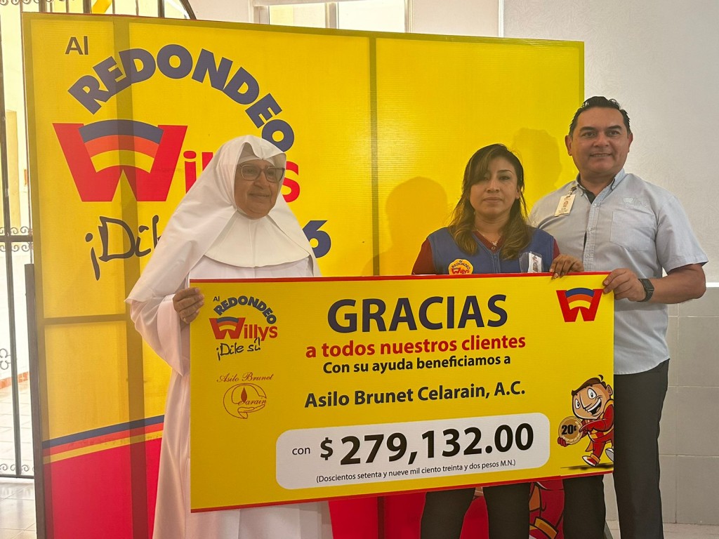Clientes de super Willys lograron recaudar más de 1MDP para beneficiar a cinco instituciones