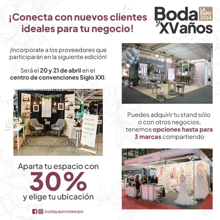 La cita es el 20 y 21 de abril en el Centro de Convenciones Siglo XXI.