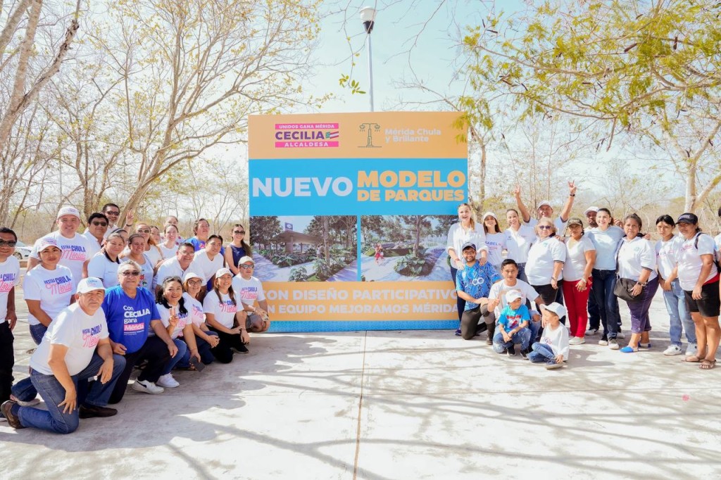 Cecilia Patrón propone remodelar las Unidades Deportivas de Mérida