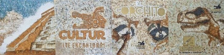 Miles de colillas pasan de ser residuos altamente contaminantes a obras de arte