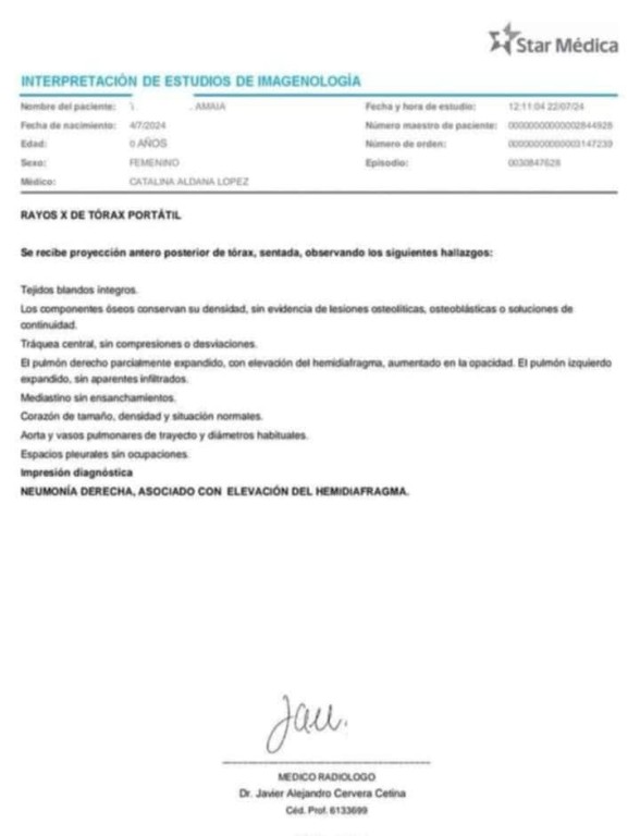 Solicitan donaciones para la operación de una bebé de tres meses
