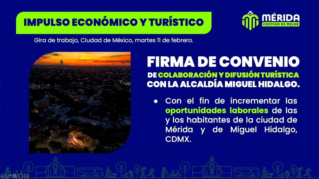 Promoverán a Mérida en la capital del país