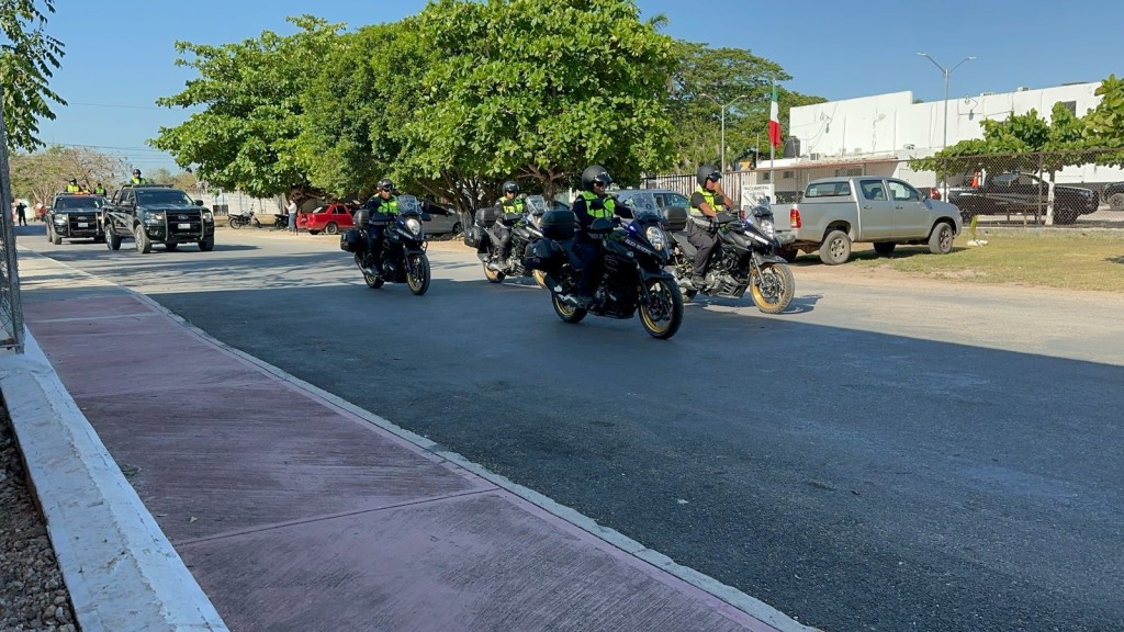 Implementan operativo de Semana Santa en El Cuyo