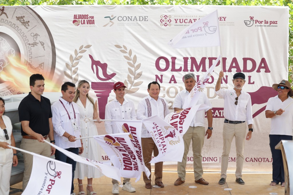 1 Arranca la Olimpiada Nacional de vela, en la costa yucateca