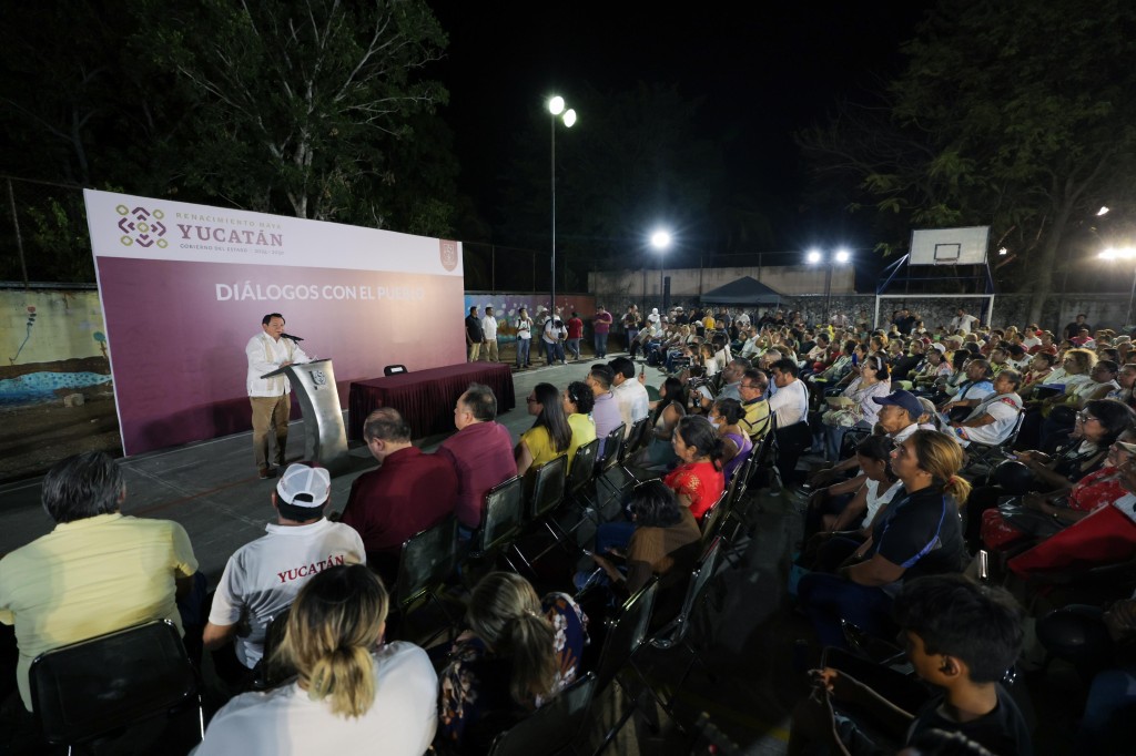 2 Atiende Gobierno de Yucatán necesidades de la población de Cholul