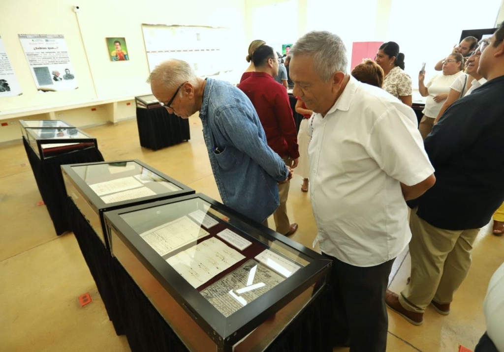 2 Rescata exposición la memoria de Santiago Imán, defensor del pueblo maya