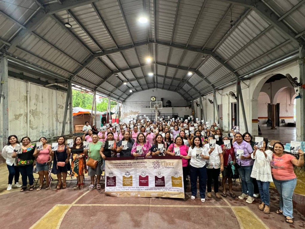 2 Promueve Semujeres instalación de comités en Centros Libre de Yucatán