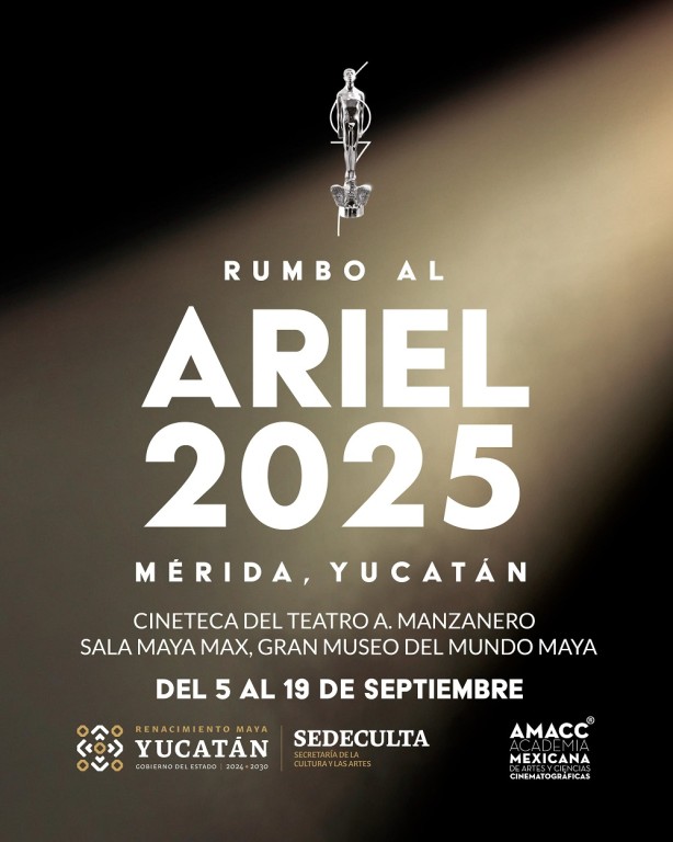 Muestra “Rumbo al Ariel 2025” trae lo mejor del cine mexicano a Yucatán