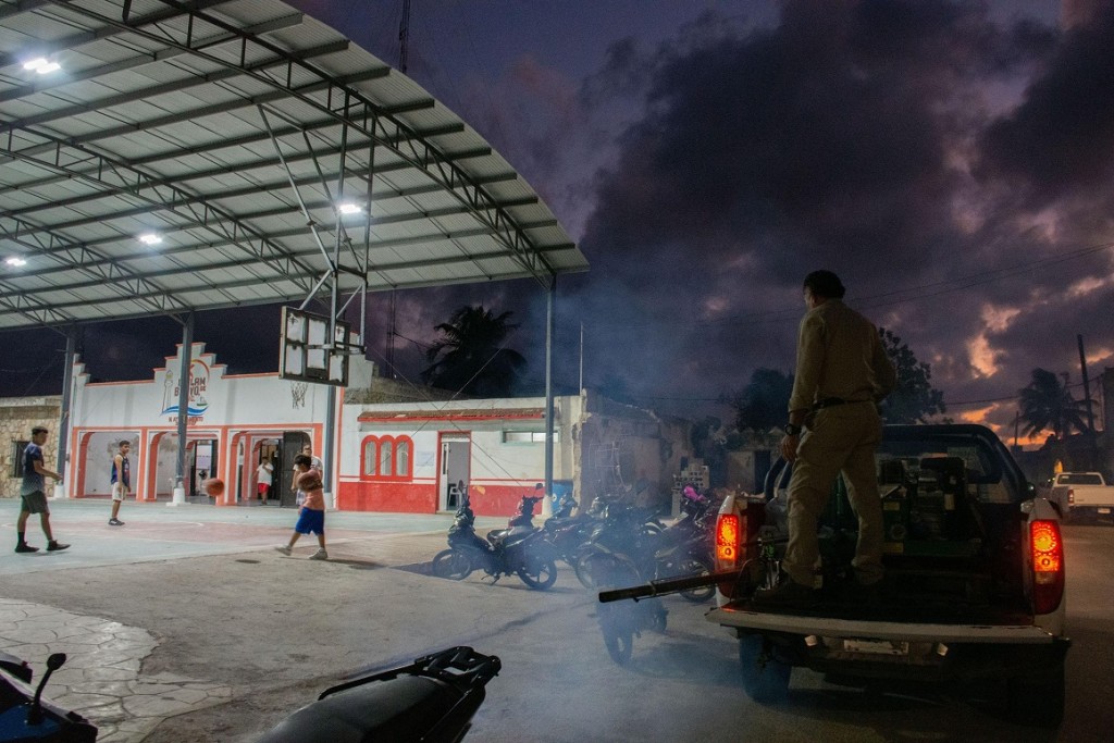 Operativo especial contra el mosquito de la ciénega
