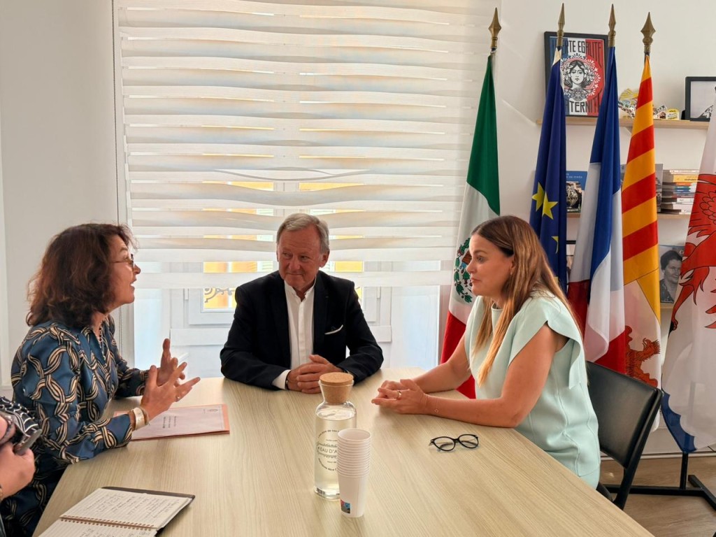 Cecilia Patrón genera alianzas estratégicas en Europa