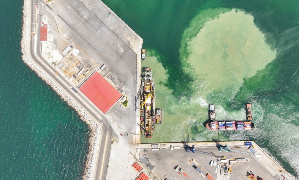 La modernizaci&oacute;n y ampliaci&oacute;n del Puerto de Progreso avanza en tiempo y forma