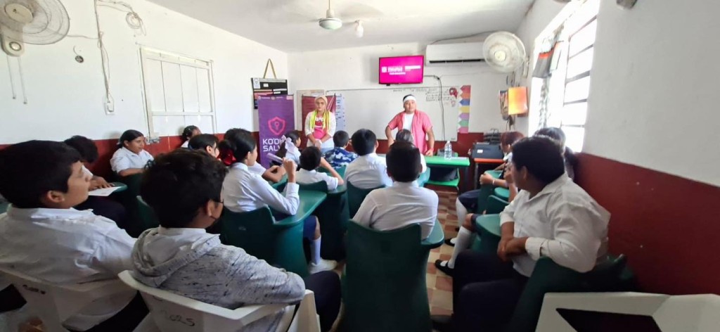 Imparten jornada de talleres “Por una vida libre de violencia”, en Santa Rosa y Anexas