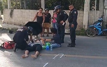 Perros ocasionan 3 accidentes en un solo día, en Tizimín