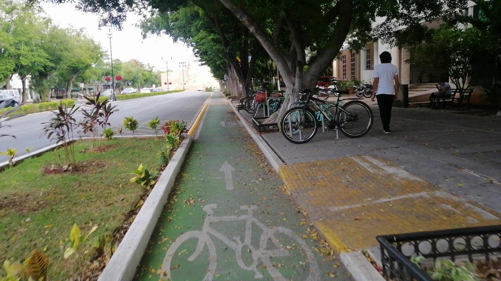 Se va a mantener la ciclovía de Paseo de Montejo