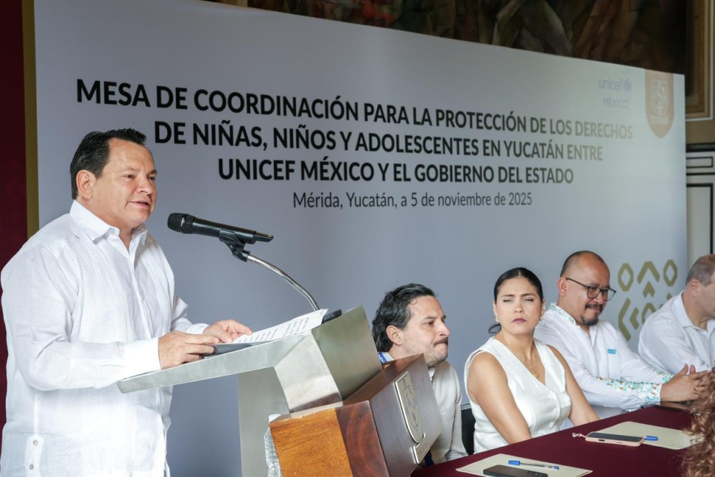 Fortalecen Yucatán y Unicef protección de niñas, niños y adolescentes