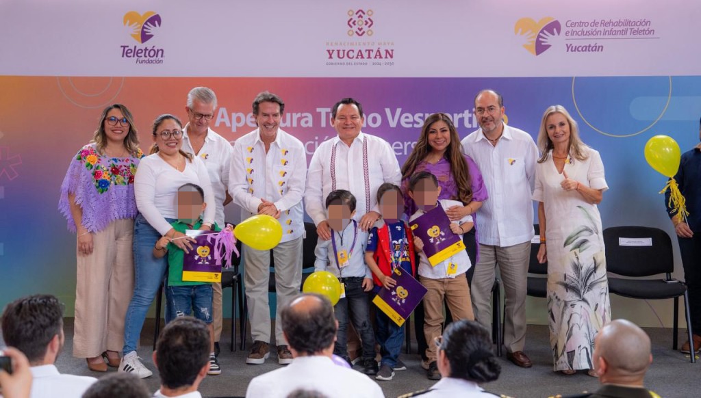 Amplían cobertura a infancias con autismo: CRIT Yucatán estrena turno vespertino y atenderá a 250 pacientes