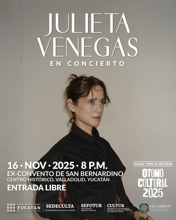 Llega a Valladolid Julieta Venegas en el marco del Otoño Cultural
