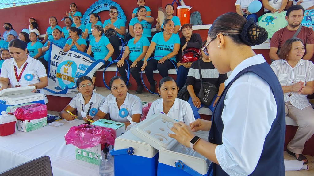 Marchan en Tizimín para crear conciencia sobre la diabetes