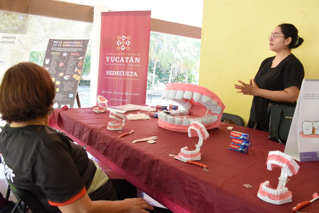 Impulsan prevención y salud bucal en el Centro Cultural La Ibérica