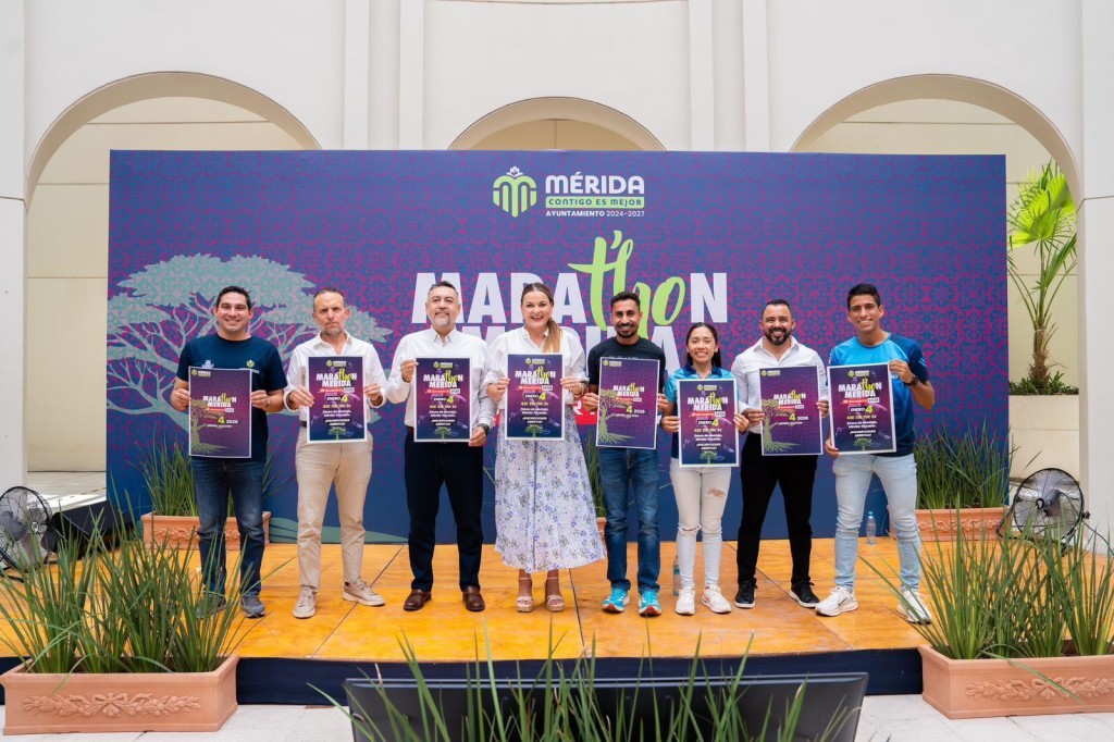 El Marat’hon de Mérida cerca de llegar a la meta de asistentes