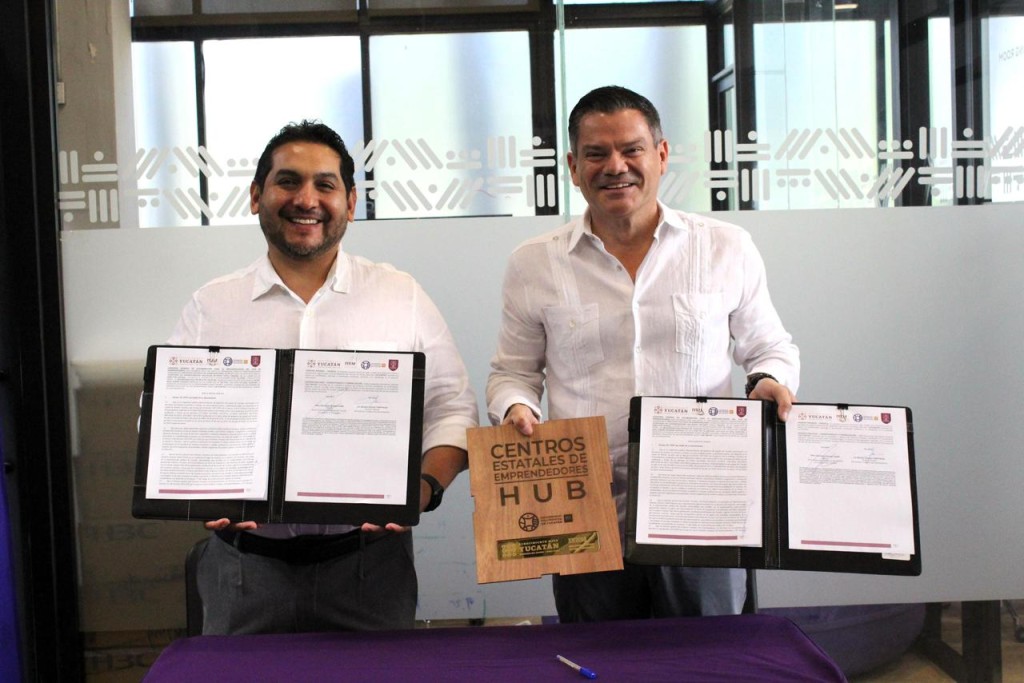 Alianza UPY-IYEM impulsa creación del HUB de emprendedores en Yucatán
