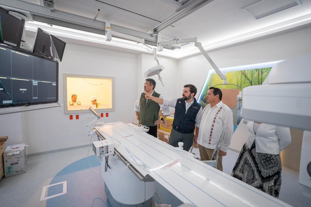 Supervisan avances del nuevo Hospital General IMSS-Bienestar “Dr. Agustín O’Horán”