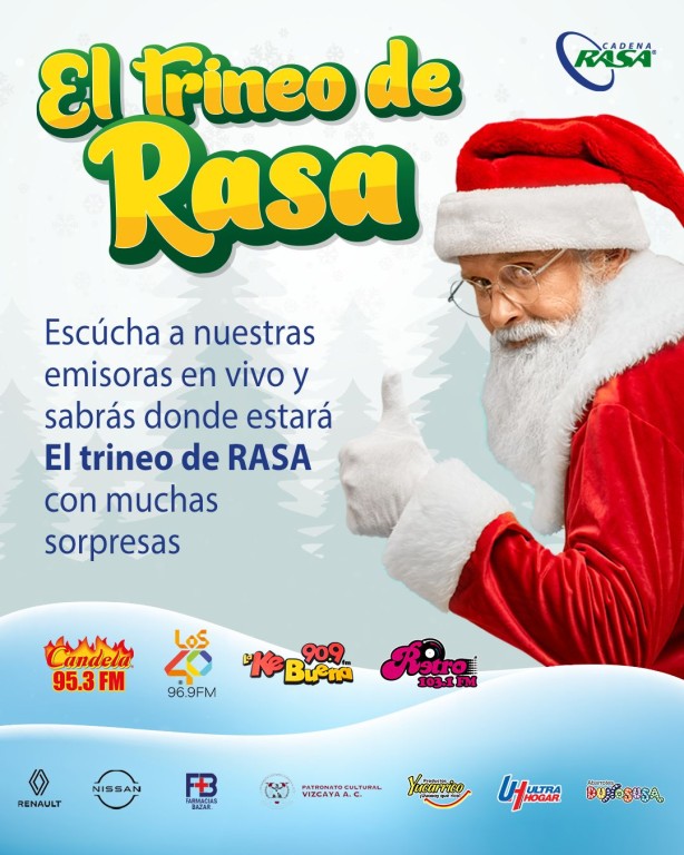 El Trineo de RASA está de regreso con muchos regalos