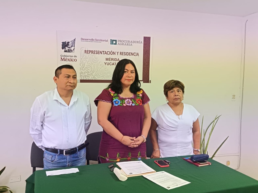 Defender a las mujeres ejidatarias, uno de los trabajos de la Procuraduría Agraria de Yucatán