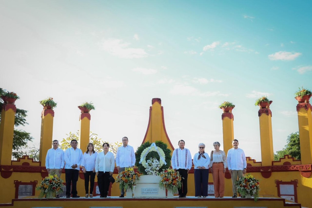 Gobierno del Estado conmemora el 102&deg; aniversario luctuoso de Felipe Carrillo Puerto