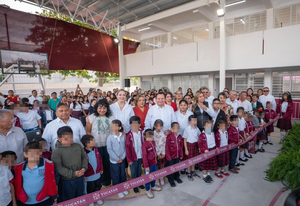 Reabre con mejores instalaciones la primaria Adolfina Carde&ntilde;a Mar&iacute;n de Arceo