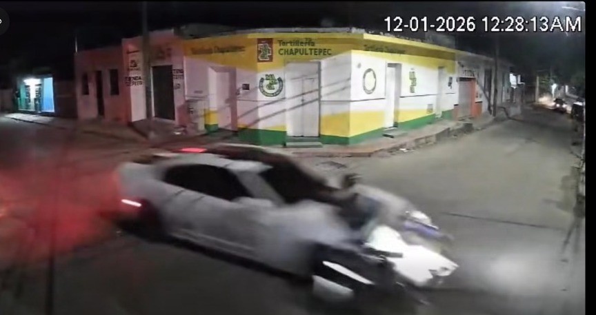 Buscan a responsable de un accidente en Tizim&iacute;n