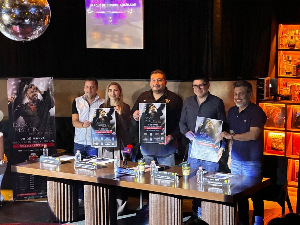 Regresar&aacute; Ricky Martin a M&eacute;rida, este a&ntilde;o