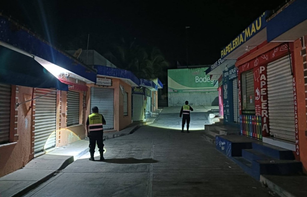 Refuerzan operativos de vigilancia nocturna en Tizimín