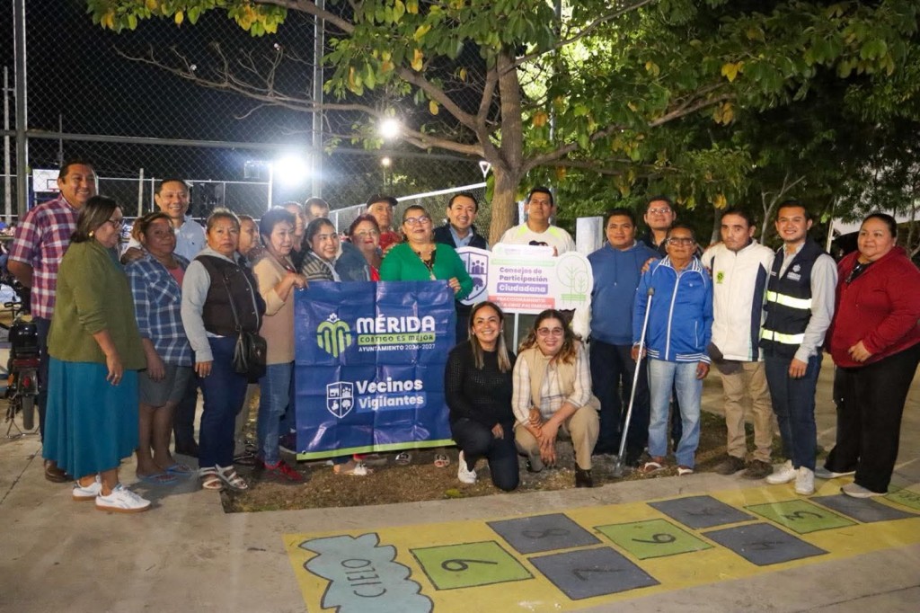 Fortalece Ayuntamiento de M&eacute;rida cuidado de espacios p&uacute;blicos