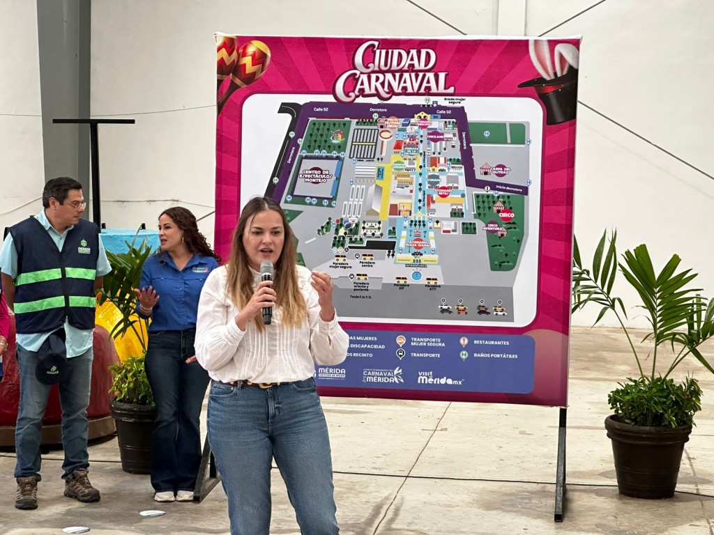 Todo listo para el Carnaval de M&eacute;rida en el recinto ferial Xmatkuil
