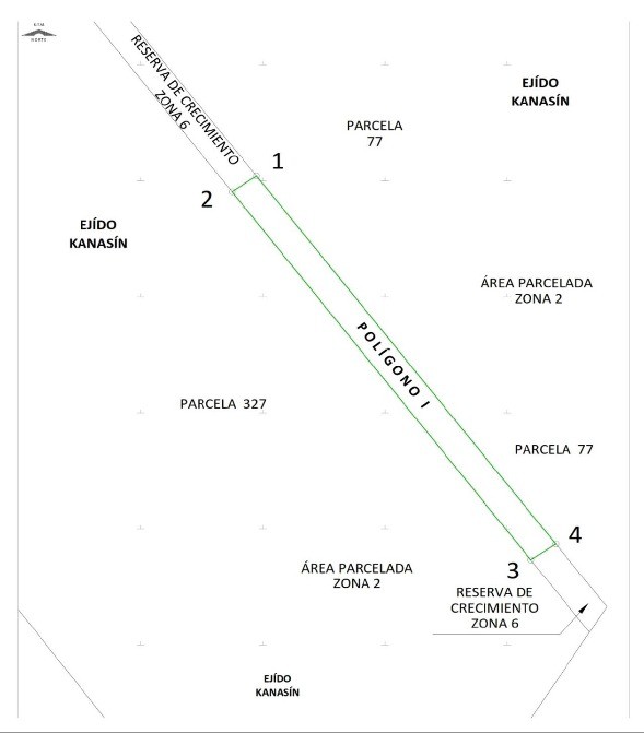Expropian terrenos en Kanas&iacute;n para el Tren Maya